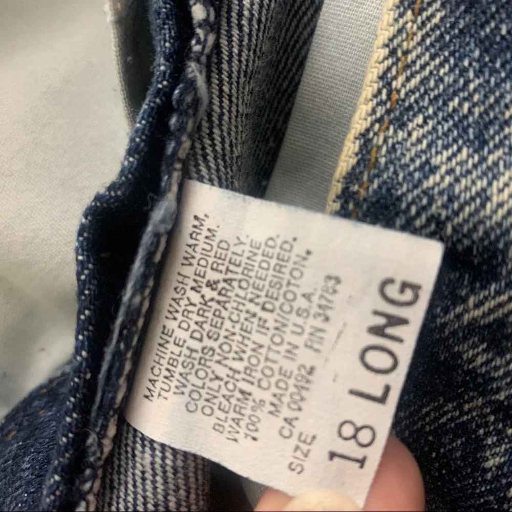 Vintage Lee Relaxed Tapered Ankle Jeans - Picture 9 of 11